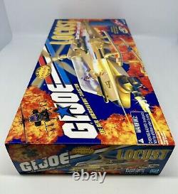 GI Joe Locust Assault Copter Locust XH-1 and Wild Bill Figure Special Edition