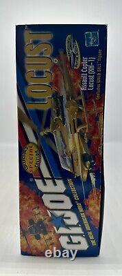 GI Joe Locust Assault Copter Locust XH-1 and Wild Bill Figure Special Edition