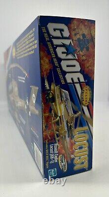 GI Joe Locust Assault Copter Locust XH-1 and Wild Bill Figure Special Edition