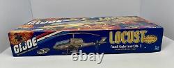 GI Joe Locust Assault Copter Locust XH-1 and Wild Bill Figure Special Edition