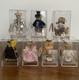Gund Barton's Creek Wizard Of Oz Bears In Acrylic Case Complete Set Of 7 Rare
