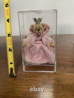 GUND Barton's Creek Wizard of Oz Bears in Acrylic Case COMPLETE SET of 7 RARE