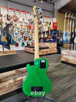 Godin A5 Metallica Special Edition 5-String Semi-Acoustic Bass, Green with Gig Bag