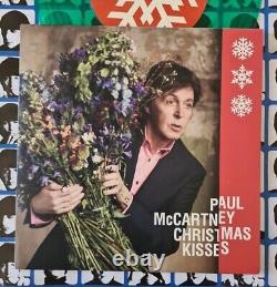 Green vinyl 45 Paul McCartney 7 Christmas Kisses Song Wonderful Christmastime
