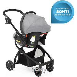 Grey Urbini Omni Plus 3 in 1 Travel System Special Edition Stroller Car Seat