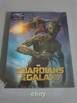 Guardians of the Galaxy Vol. 1 Single Lenticular Fullslip Steelbook Blufans RARE