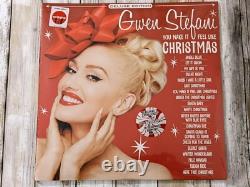 Gwen Stefani You Make it Feel Like Christmas DLX EDT White Vinyl LP + PIC SIGNED