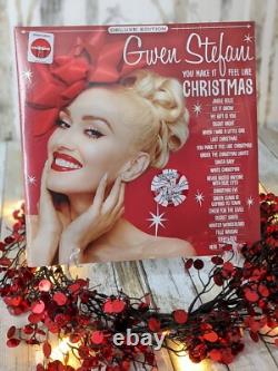 Gwen Stefani You Make it Feel Like Christmas DLX EDT White Vinyl LP + PIC SIGNED