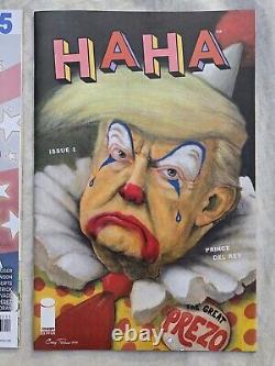 HAHA #1 TRUMP CLOWN VARIANT 2021 + Faith #5 Election 2016 Hillary