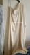 H&m Special Edition 2025 One-shoulder Cape-sleeve Dress Viscose Pale Yellow M
