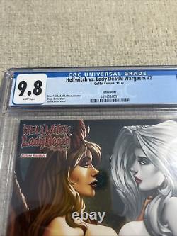 Hellwitch vs Lady Death Wargasm #2 Elite Edition CGC 9.8