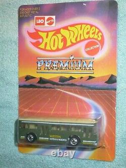 Hot Wheels LEO India 3292 Westin Single Deck Bus green, unpunched card