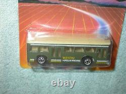 Hot Wheels LEO India 3292 Westin Single Deck Bus green, unpunched card