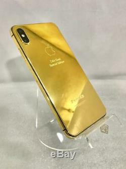 IPhone XS Max 256GB 24kt Gold Special Edition / Single Sim / Space Gray