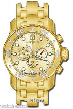 Invicta Men's 15046 Special Edition Pro Diver Scuba Gold Tone Quartz Watch