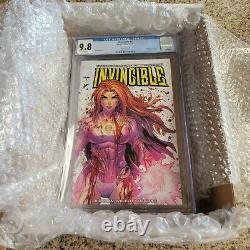 Invincible #2 9.8 Tyler Kirkham WhatNot CGC Graded Comic Atom Eve