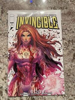 Invincible #2 Atom Eve Whatnot Battle Damage Trade Variant NM Tyler Kirkham