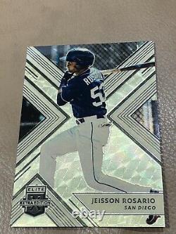 JEISSON ROSARIO 2018 Panini Elite Extra Edition Superfractor Gold Vinyl 1/1