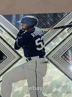 JEISSON ROSARIO 2018 Panini Elite Extra Edition Superfractor Gold Vinyl 1/1