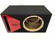 Jl Audio 10w6v3 Ported Subwoofer Box, Special Edition With Red Plexi Port Trim