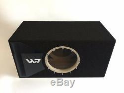 JL Audio 10W7 AE ported subwoofer box SPECIAL EDITION with black plexi port trim