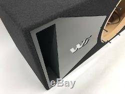 JL Audio 12W6v3 ported subwoofer box SPECIAL EDITION with black plexi port trim