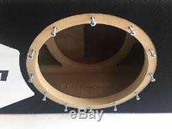 JL Audio 12W7 AE ported subwoofer box SPECIAL EDITION with white plexi port trim