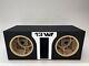 Jl Audio 13w7 Ae Dual Ported Sub Box Special Edition With White Plexi Port Trim