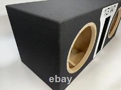 JL Audio 13W7 AE dual ported sub box SPECIAL EDITION with white plexi port trim