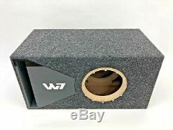 JL Audio 8W7 AE ported subwoofer box SPECIAL EDITION with black plexi port trim