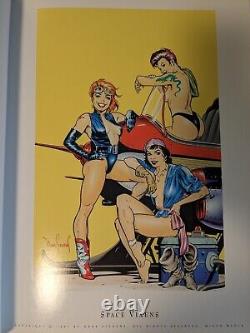 JUST TEASING Poster Sized Art Book SIGNED by DAVE STEVENS 1991 LETTERED EDITION