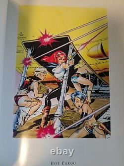 JUST TEASING Poster Sized Art Book SIGNED by DAVE STEVENS 1991 LETTERED EDITION