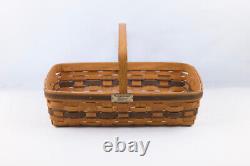 J. W. Longaberger Special Edition Single Handle Storage Gathering Basket 1988