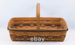 J. W. Longaberger Special Edition Single Handle Storage Gathering Basket 1988