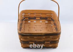 J. W. Longaberger Special Edition Single Handle Storage Gathering Basket 1988