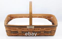 J. W. Longaberger Special Edition Single Handle Storage Gathering Basket 1988