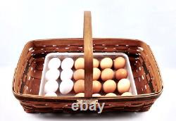 J. W. Longaberger Special Edition Single Handle Storage Gathering Basket 1988