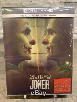 Joker Steelbook Manta Lab Single Lenticular 4k And Blu-ray #965/1000 Sold Out