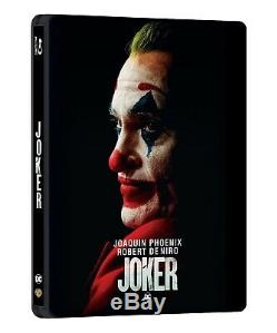 Joker Steelbook Manta Lab Single Lenticular 4k And Blu-ray #965/1000 Sold Out