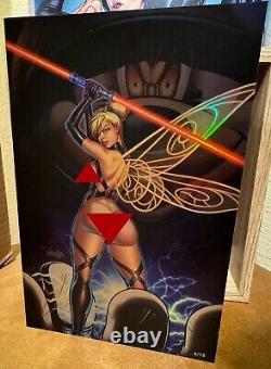 Jose Varese Tighter Lines DARTH TINK VIRGIN FOIL VARIANT Ltd 15 Kickstarter NM