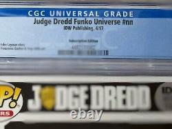 Judge Dredd Funko Universe Limited Subscription Cover(IDW Publishing April 2017)