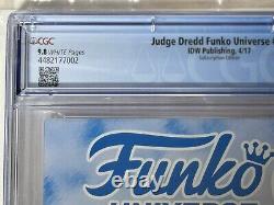 Judge Dredd Funko Universe Limited Subscription Cover(IDW Publishing April 2017)