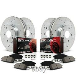 K1715 Powerstop 4-Wheel Set Brake Disc and Pad Kits Front & Rear New for 300