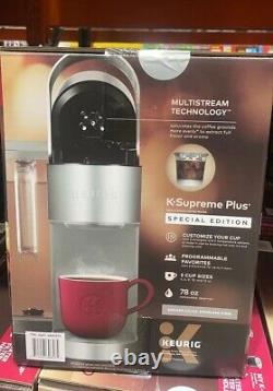 KEURIG K-Supreme Plus Special Edition Single Serve Coffee Maker Silver (4881975)