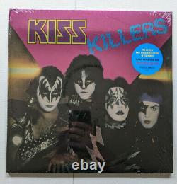 KISS KILLERS Ltd Numbered Double Transparent Pink Vinyl 2x LP + 7 Single