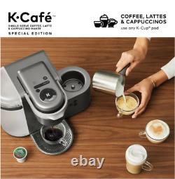 K-Cafe Special Edition Single Serve K-Cup Pod Coffee Latte and Cappuccino Maker