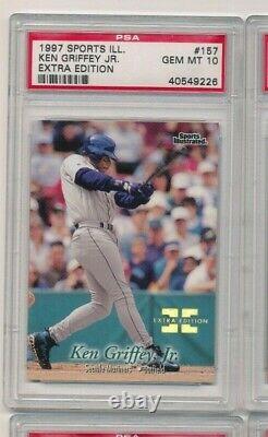 Ken Griffey Jr PSA 10 1997 Sports Illustrated Extra Edition 157 POP 1 #323/500