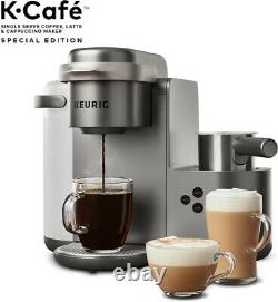 Keurig KCafé Special Edition Single Serve Coffee Latte & Cappuccino Maker Nickel