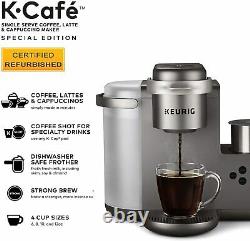 Keurig K Cafe Special Edition Coffee Maker Latte Single Serve Cup K-CAFE