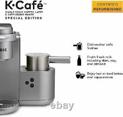 Keurig K Cafe Special Edition Coffee Maker Latte Single Serve Cup K-CAFE